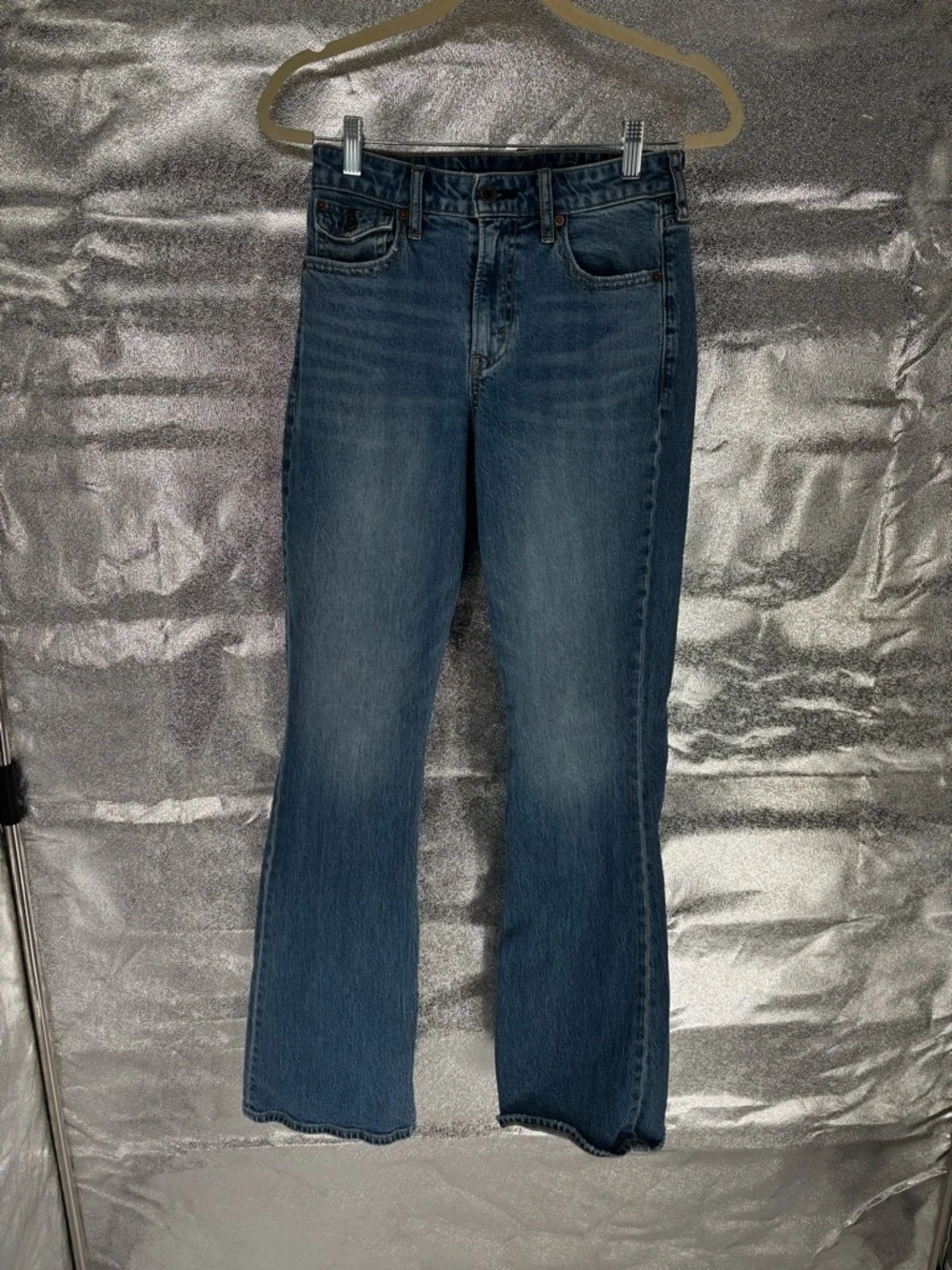 Abercrombie & Fitch High Rise Boot Cut Jeans - Picture 9 of 10